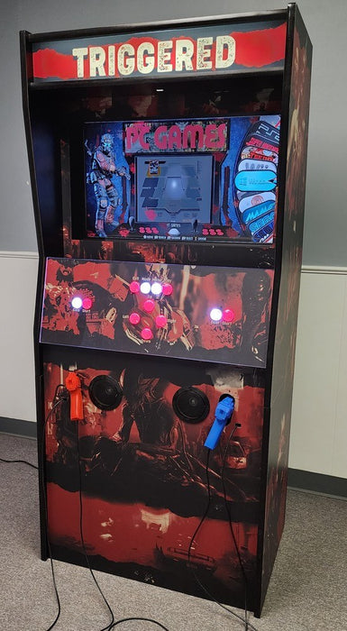 Game Room Solutions Full-Size Gun House – TRIGGERED Arcade Machine