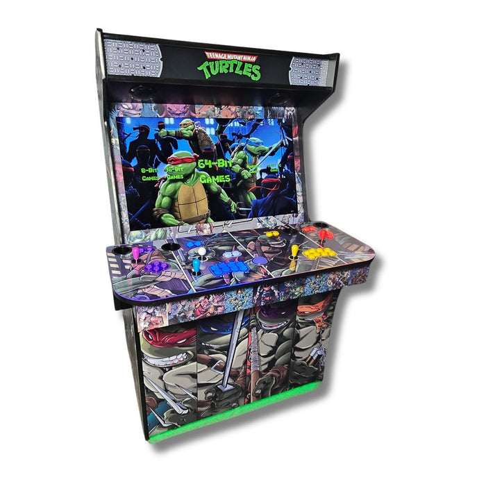 Game Room Solutions Full-Size 4-Player Home Arcade Machine – Fully Built