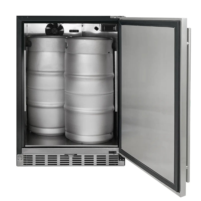 Kegco Undercounter Commercial-Grade Single Tap Digital Kegerator