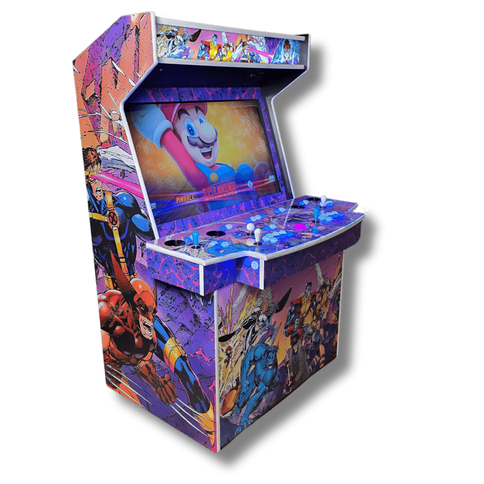 Game Room Solutions Full-Size 4-Player Home Arcade Machine – Fully Built